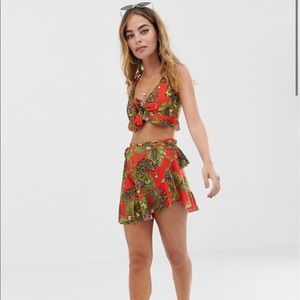 ASOS tropical matching set